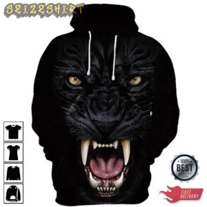 3D Hoodie HOT Trendy Cartoon Wolf v3 Graphic Hoodie