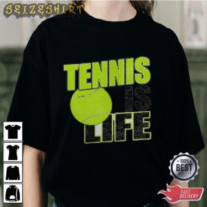 Tennis Life Best Sport Graphic Tee Long Sleeve Shirt