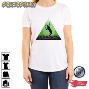 Tennis Course And Player Best Graphic Tee