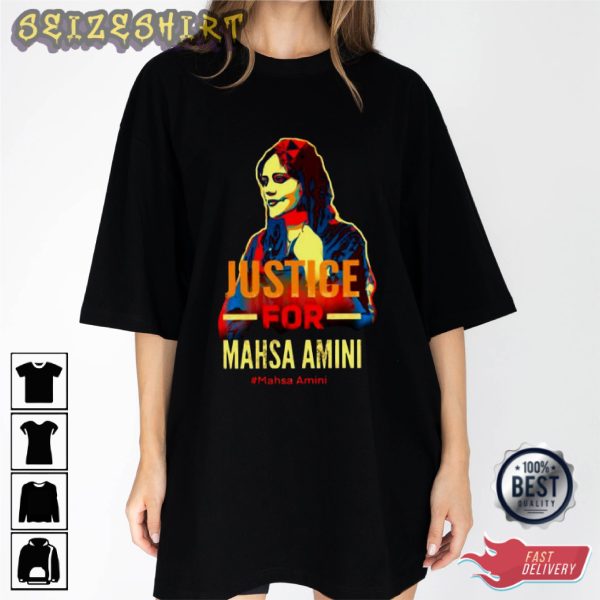 Justice For Mahsa Amini Limited Graphic Tee Long Sleeve Shirt