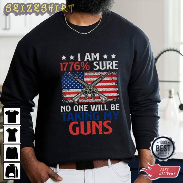 No One Will Be Talking My Guns Trendy T-Shirt