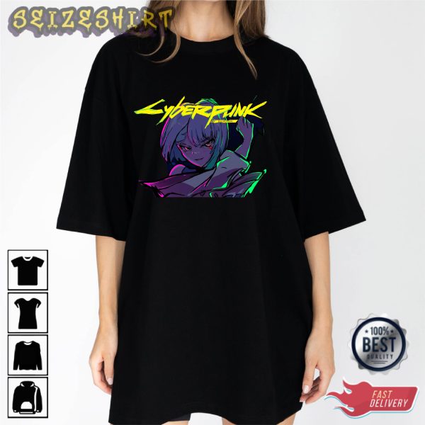 Cyberpunk Noctilucent Limited Graphic Tee Long Sleeve Shirt