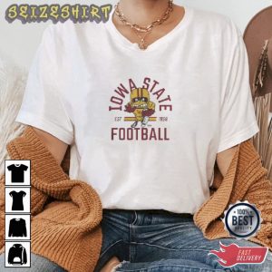Sport Football Lowa State Football Player Gift T-Shirt