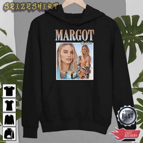 Margot Robbie Vintage 90s Bootleg Unisex T-Shirt