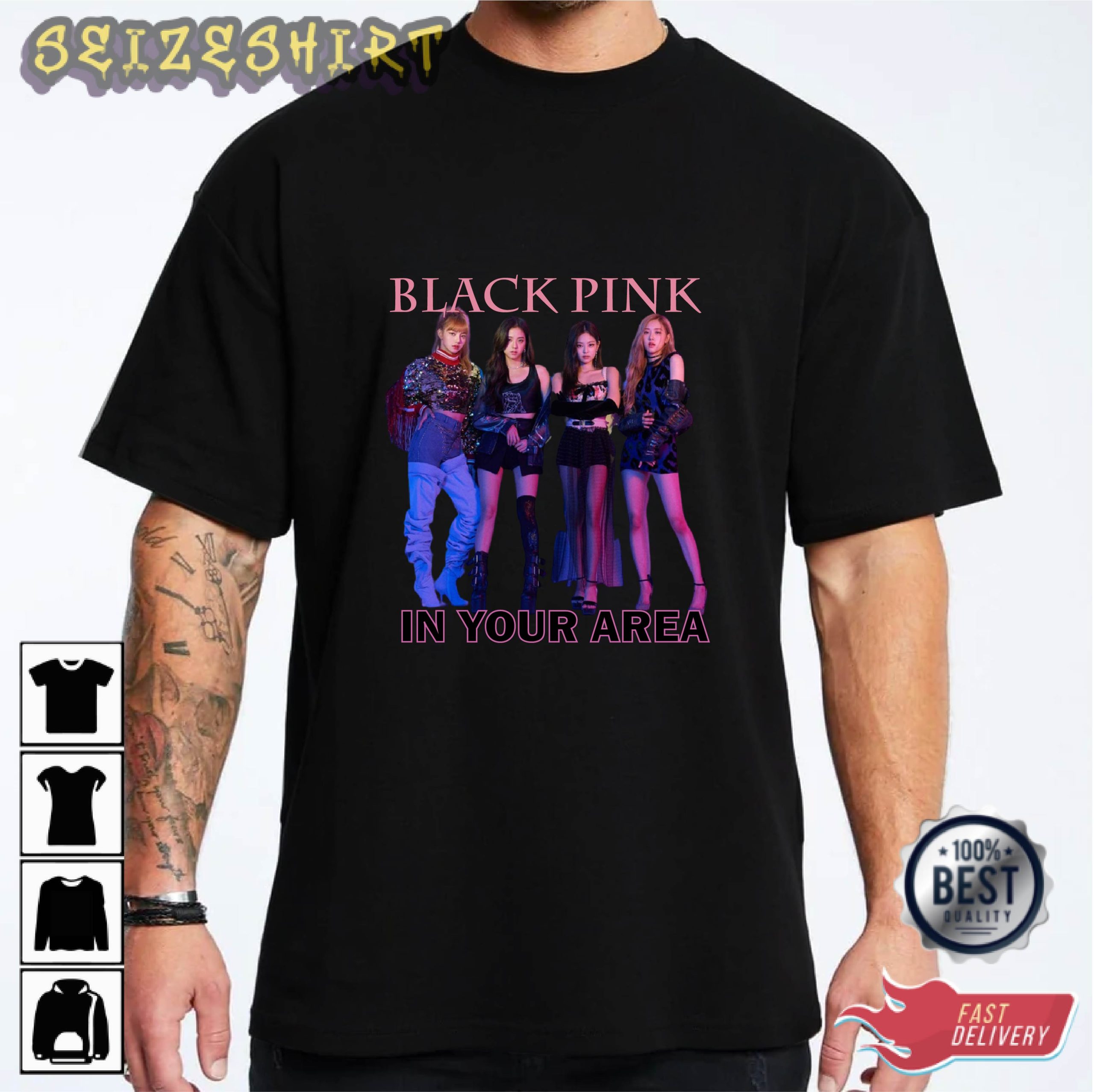 Blackpink In Your Area Best Tee Shirt Long Sleeve Shirt