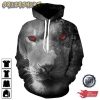 HOT Trendy 3D Hoodie Cartoon Wolf v4 Graphic 3D Hoodie
