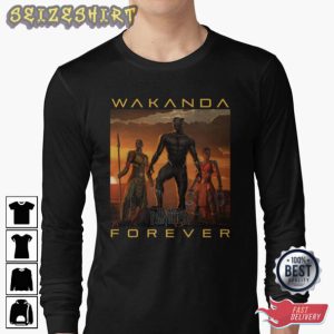 Wakanda Forever Black Panther Shirt For Fan