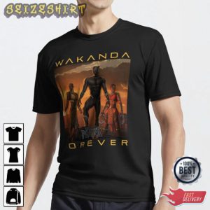 Wakanda Forever Black Panther Shirt For Fan