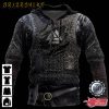 Vikings Armor Unique 3D Printed Hoodie