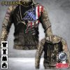 Deer Hunting American Pride Unique 3D Hoodie