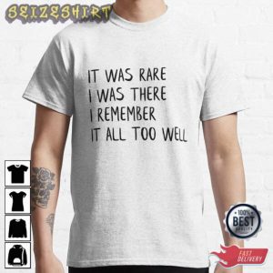 All Too Well Taylor's Verson T-Shirt Design