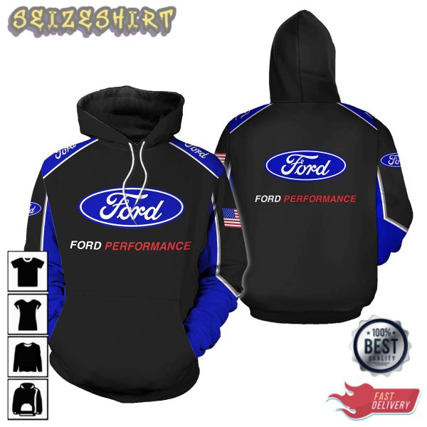 Ford Performance 3D Hoodie Graphic Hoodie