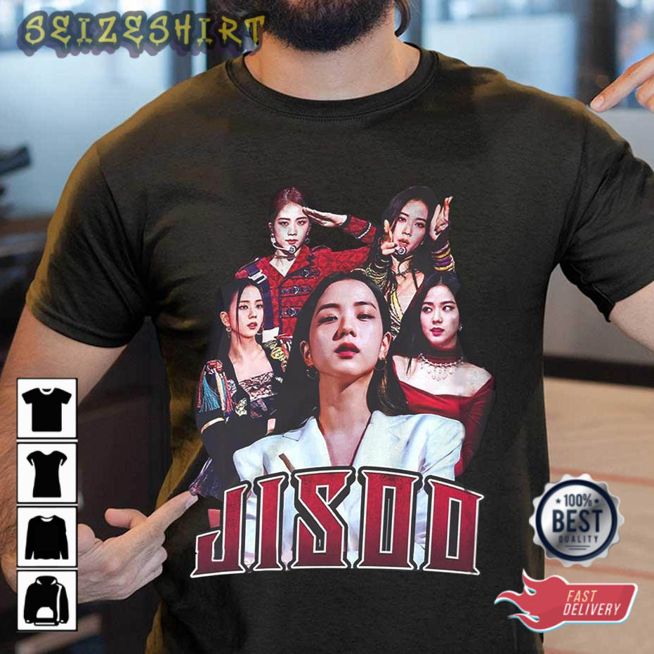 Kim Ji-soo Shirt - Jisoo Graphic Tee Shirt