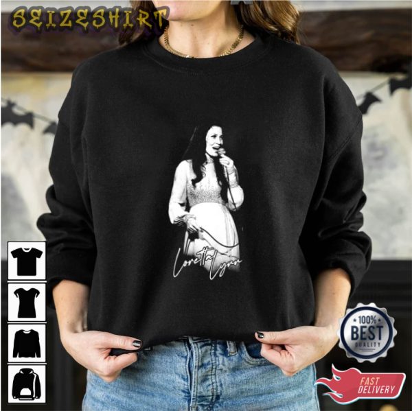 Queen Of Country Music 90s Loretta Lynn Unisex Tee