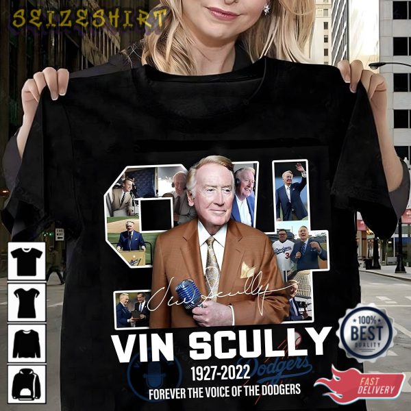 RIP Vin Scully 1927 2022 Graphic Tee