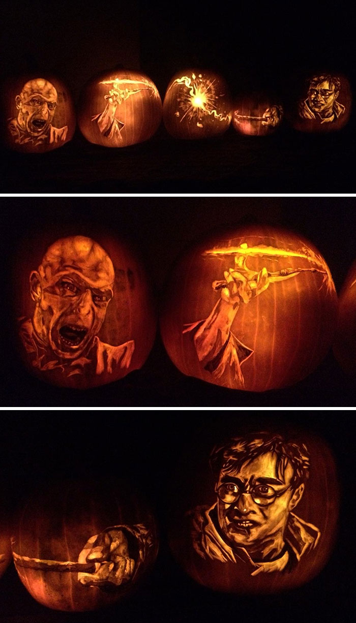 25 Times People Took Halloween Pumpkin Carving To A Whole New Level 14