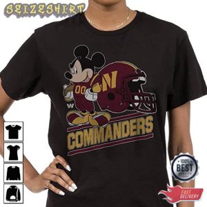 Mickey Mouse Commanders Football T-shirt