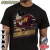 Mickey Mouse Commanders Football T-shirt