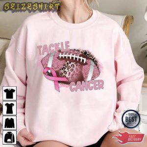 Tackle Breast Cancer Football Sweatshirt