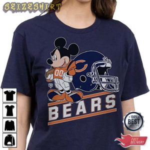 Mickey Mouse Football T-shirt For Disney Fan