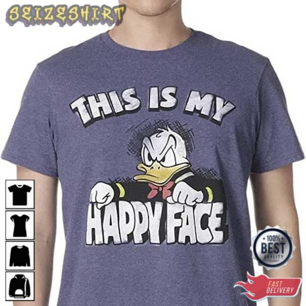 Disney Cartoon Movies Donald Duck T-shirt Design