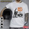 Black Cat Pumpkin Trick Or Treat Halloween Graphic Tee