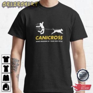 Canicross Sport Running Best Graphic T-Shirt
