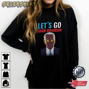 Let’s Go Dark Brandon Trending Graphic Tee Long Sleeve Shirt