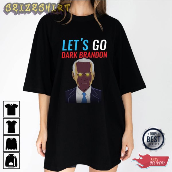 Let’s Go Dark Brandon Trending Graphic Tee Long Sleeve Shirt