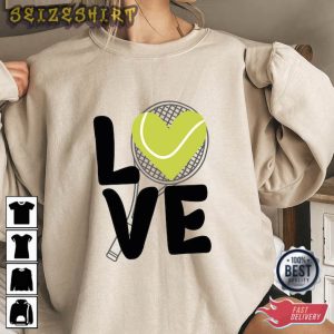 Tennis Love Sport Best T-Shirt Design