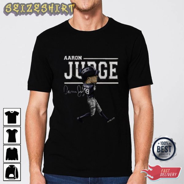 Aaron Judge Signature Baseball HOT Shirt