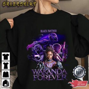 Black Panther Forever Movie Shirt Design For Marvel Fan