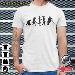 Ice Hockey Evolution T-shirt – Ice Hockey Gift