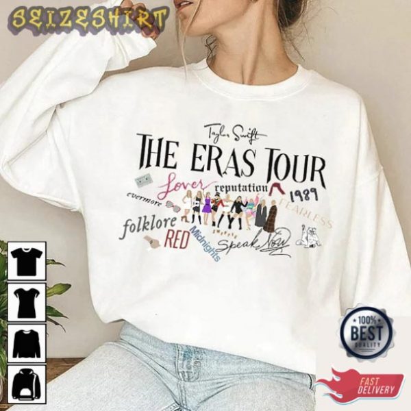 Swift The Eras Tour 2023 Shirt
