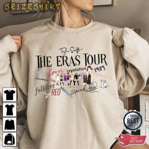 The Eras Tour 2023 Swiftie T Shirt