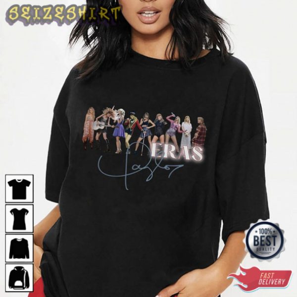 Swift The Eras Tour Graphic T-shirt