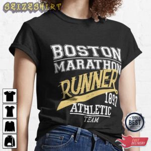 The 1897 Boston Marathon Running Sport HOT Graphic T-Shirt