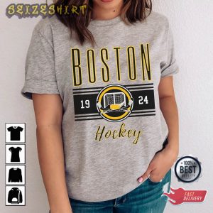 Boston Hockey Retro T-Shirt – Vintage Boston Unisex T-Shirt
