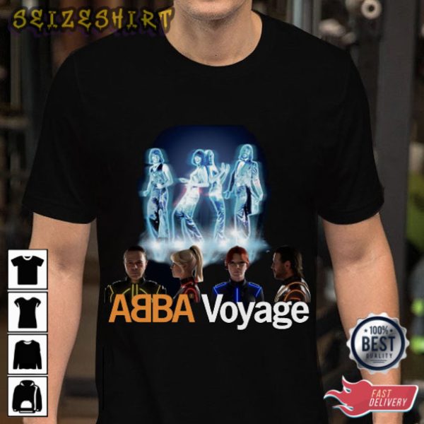 ABBA Vogage Album Legendary Band T-Shirt