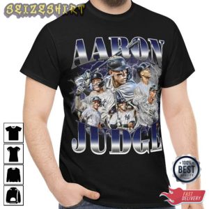 Aaron Judge Yankees 90s Retro Vintage T-Shirt