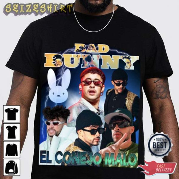 Bad Bunny El Conejo Mano T-Shirt