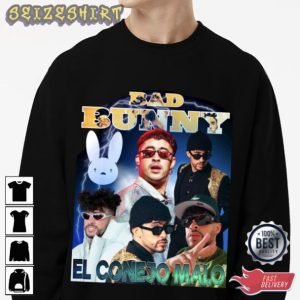 Bad Bunny El Conejo Mano T-Shirt