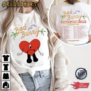 Bad Bunny World’s Hottest Tour Music T-Shirt
