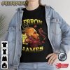 Basketball LeBron JAMES Vintage King James fans Gift T-Shirt