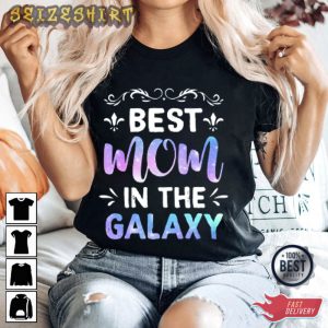 Best Mom In The Galaxy Family T-Shirt