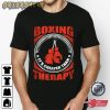Boxing It’s Cheaper Than Therapy T-Shirt Design