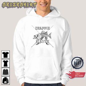 Crappie Slayer Fishing Vintage Unique Fishing Lover Gift Hoodie