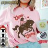 Cupid Cowboy Women Valentines Day Funny V-Day Vintage Style T-Shirt
