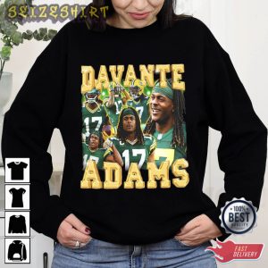 Davante Adams Number 17 T-Shirt Design