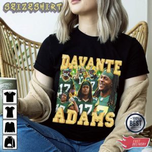 Davante Adams  Number 17 T-Shirt Design